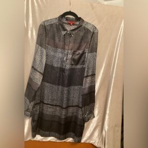 L.K Bennett London silk and viscose sheath dress